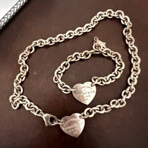 Tiffany&Co Classic Bracelet and Necklace